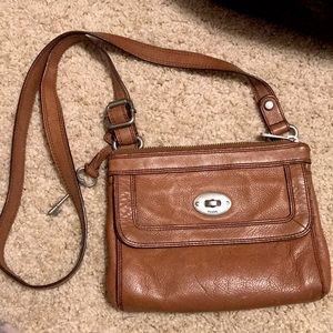 Crossbody Fossil Leather Purse